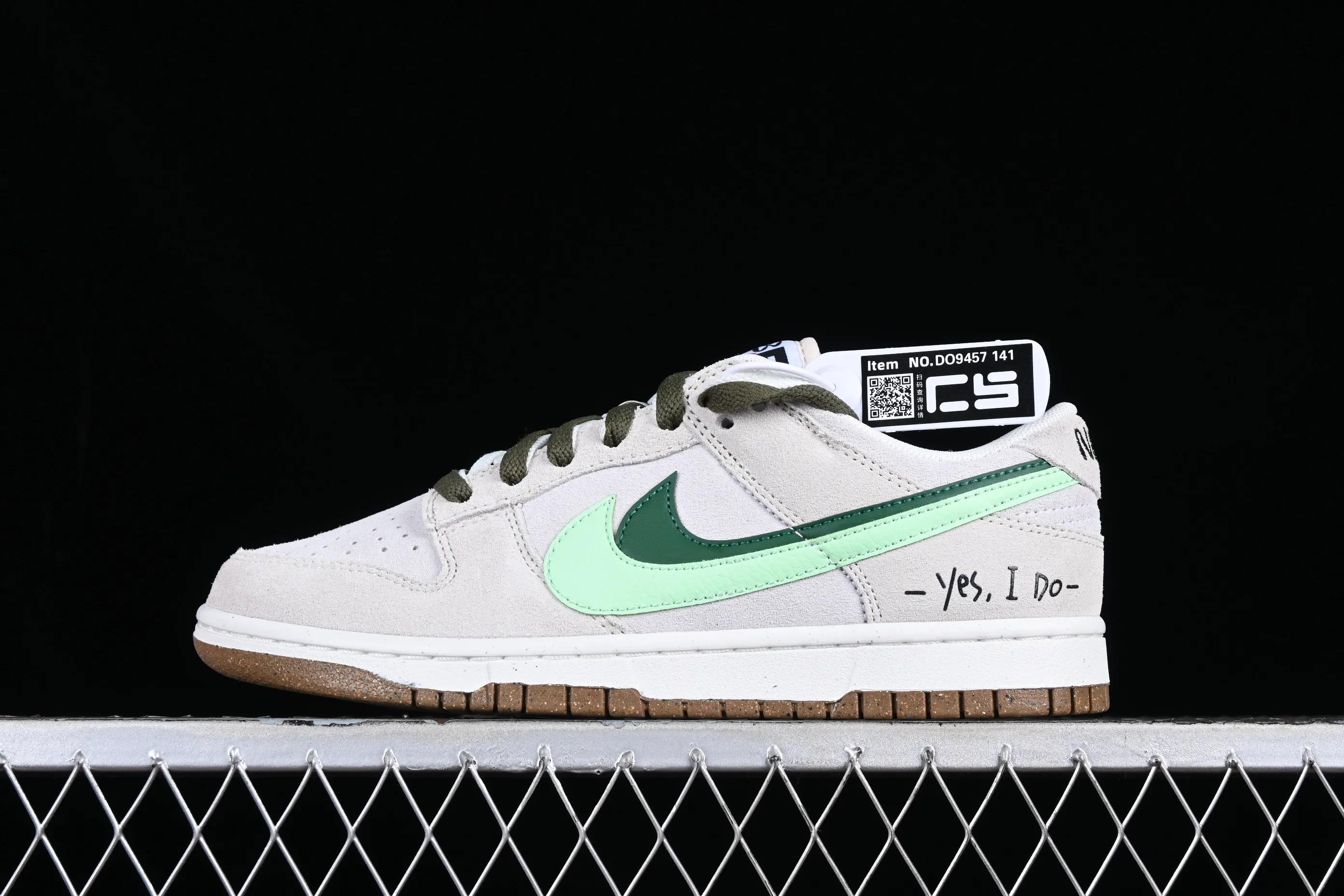 All categories Nk SB Dunk series Nk SB Dunk Low low-top sneakers Nk SB Dunk Low "85" grass green double hook SB low-top sports and leisure sneakers DO9457-141